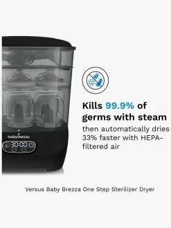 Spisetid|BabyBrezza Baby Brezza Sterilisator Dryer Advanced, Black Sort