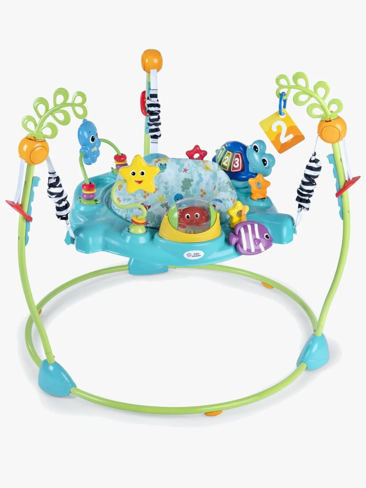 Skråstole & Babygynger|babyEinstein Baby Einstein Curiosity Cove 2-in-1 Hoppegynge