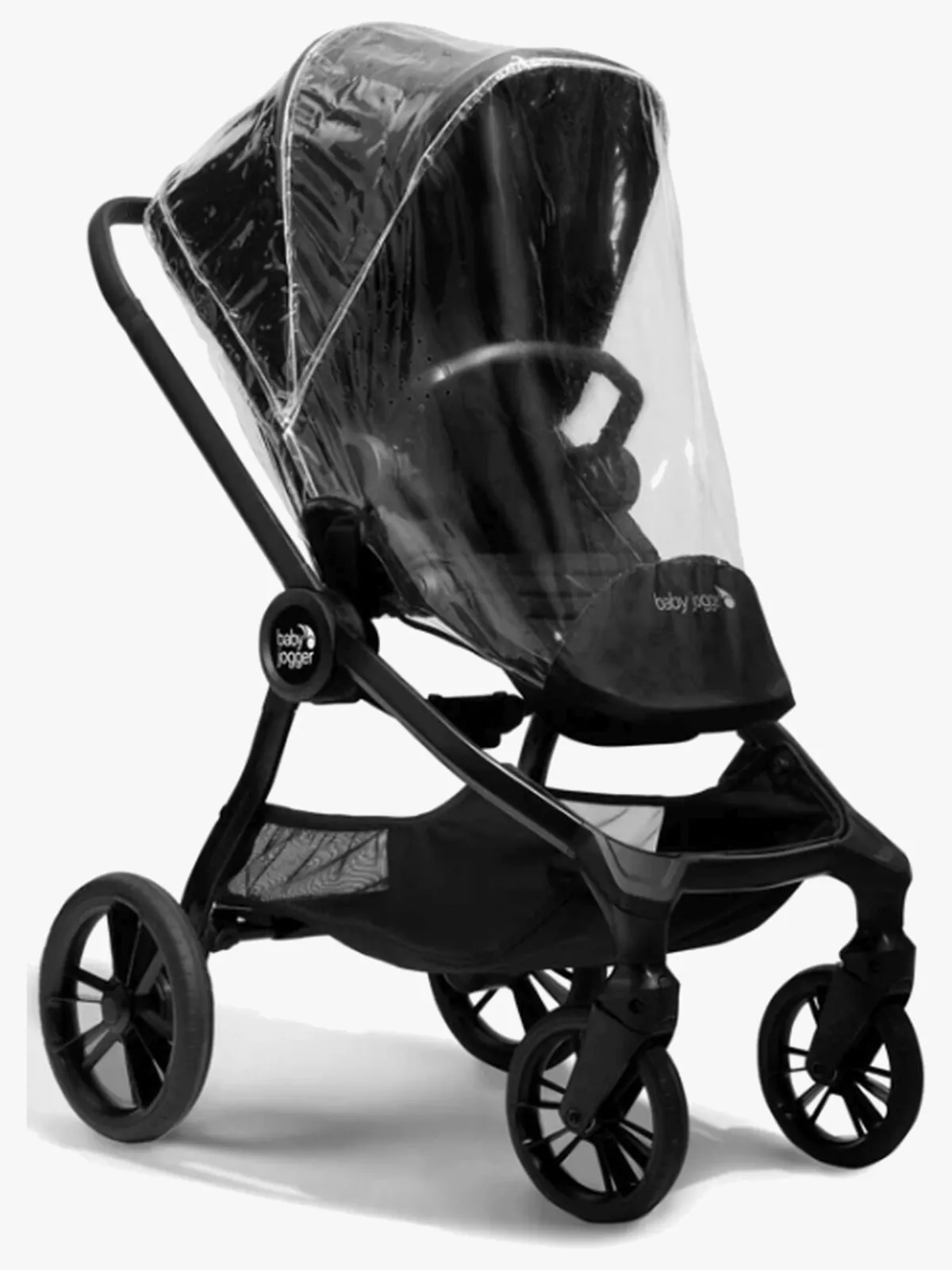 BabyJogger Vognpakker-Baby Jogger City Sights Duovogn inkl. Regnslag, Rich Black