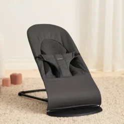 Skråstole & Babygynger|BABYBJORN BabyBjörn Balance Soft Skråstol Woven/Jersey, Mørkegrå Grå