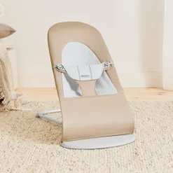 BABYBJORN Skråstole & Babygynger-BabyBjörn Balance Soft Skråstol Woven Jersey, Beige/Grå