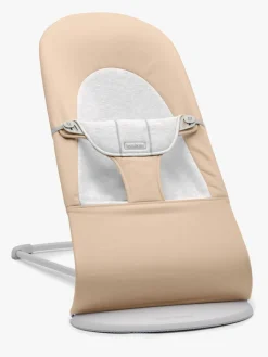 BABYBJORN Skråstole & Babygynger-BabyBjörn Balance Soft Skråstol Woven Jersey, Beige/Grå