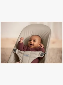 Skråstole & Babygynger|BABYBJORN BabyBjörn Balance Soft Skråstol Tri-Fabric, Sandgrå