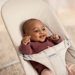 BABYBJORN Skråstole & Babygynger-BabyBjörn Balance Soft Skråstol Woven/Jersey, Lys