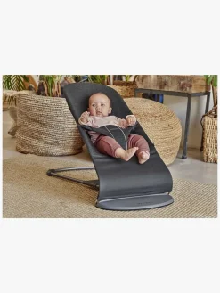 Skråstole & Babygynger|BABYBJORN BabyBjörn Bliss Skråstol 3D Jersey, Sort/grå Sort/Grå