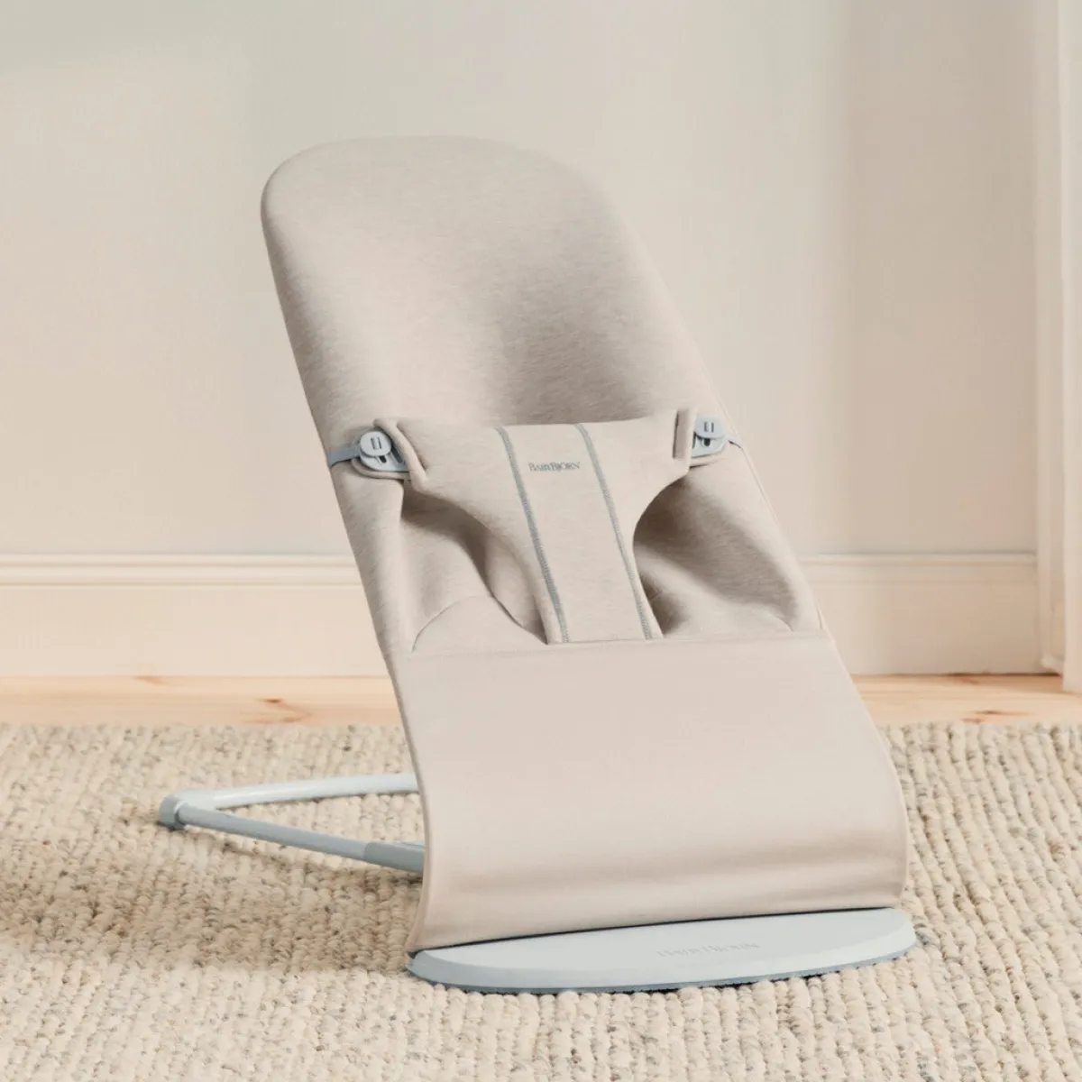 Skråstole & Babygynger|BABYBJORN BabyBjörn Bliss Skråstol 3D Jersey, Lys Beige