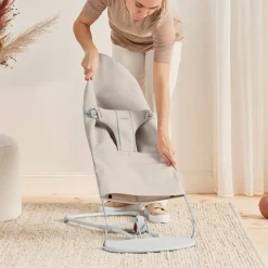 Skråstole & Babygynger|BABYBJORN BabyBjörn Bliss Skråstol 3D Jersey, Lys Beige