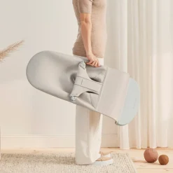 Skråstole & Babygynger|BABYBJORN BabyBjörn Bliss Skråstol 3D Jersey, Lys Beige