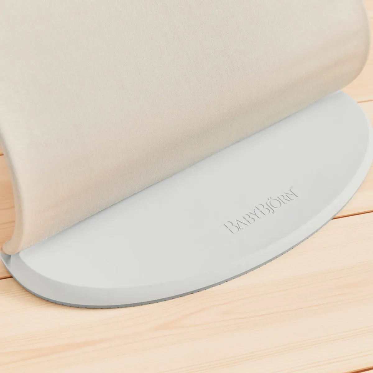 Skråstole & Babygynger|BABYBJORN BabyBjörn Bliss Skråstol 3D Jersey inkl. Sjove Øjne, Lys/Pastel Beige