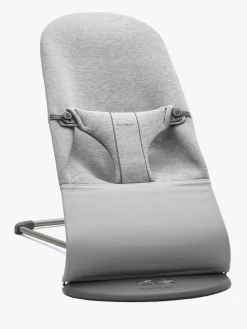 BABYBJORN Skråstole & Babygynger-BabyBjörn Bliss Skråstol 3D Jersey, Lysegrå