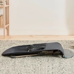 Skråstole & Babygynger|BABYBJORN BabyBjörn Bliss Skråstol i Mesh, Anthracite Grå