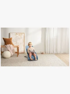 Skråstole & Babygynger|BABYBJORN BabyBjörn Bliss Skråstol Woven Mélange, Blå Blå