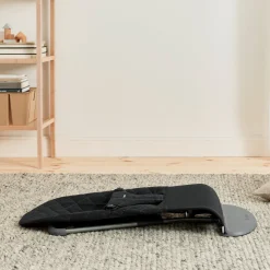 Skråstole & Babygynger|BABYBJORN BabyBjörn Bliss Skråstol Woven Classic Quilt, Sort