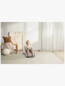 Skråstole & Babygynger|BABYBJORN BabyBjörn Bliss Skråstol Woven, Light Grey Melange Grå