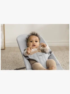 Skråstole & Babygynger|BABYBJORN BabyBjörn Bliss Skråstol Woven, Light Grey Melange Grå