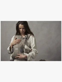 Bæreseler, Strækvikler & Bærestole|BABYBJORN BabyBjörn Bæresele One Air Mesh, Grey Beige Grå/Beige