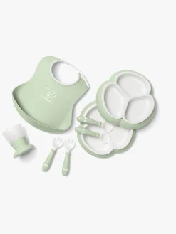 Spisetid|BABYBJORN BabyBjörn Børneservice 8 dele, Lysegrøn Grøn