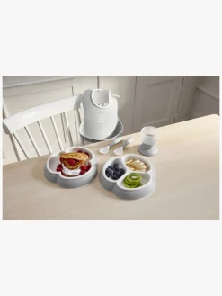 BABYBJORN Spisetid-BabyBjörn Børneservice 8 dele, Grå