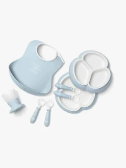 Spisetid|BABYBJORN BabyBjörn Børneservice 8 dele, Lyseblå Blå