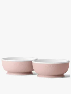 Spisetid|BABYBJORN BabyBjörn Børneskål 2-pak, Lys Rosa Lyserød
