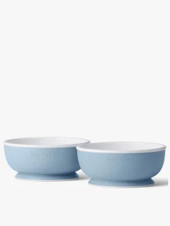 Spisetid|BABYBJORN BabyBjörn Børneskål 2-pak, Lys Blå Blå