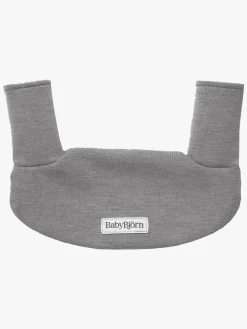 Bæreseler, Strækvikler & Bærestole|Spisetid|BABYBJORN BabyBjörn Hagesmæk til Bæresele Jersey, Lysegrå