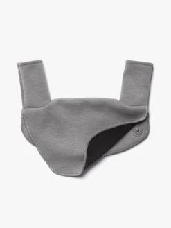 Bæreseler, Strækvikler & Bærestole|Spisetid|BABYBJORN BabyBjörn Hagesmæk til Harmony Bæresele Jersey, Lysegrå Grå