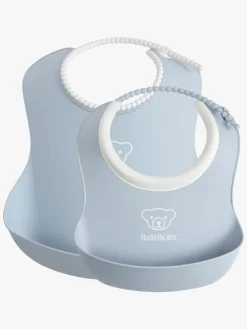 BABYBJORN Spisetid-BabyBjörn Hagesmækssæt, Powder Blue