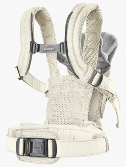 Bæreseler, Strækvikler & Bærestole|BABYBJORN BabyBjörn Harmony Bæresele 3D Mesh, Off White Beige