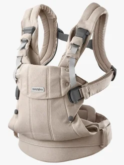 BABYBJORN Bæreseler, Strækvikler & Bærestole-BabyBjörn Harmony Bæresele Woven, Light Beige Melange
