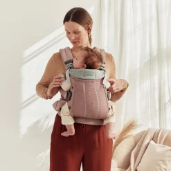 Bæreseler, Strækvikler & Bærestole|BABYBJORN BabyBjörn Harmony Bæresele 3D Mesh, Lyserød Lyserød