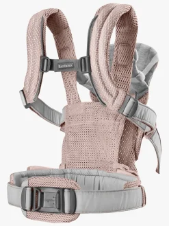 Bæreseler, Strækvikler & Bærestole|BABYBJORN BabyBjörn Harmony Bæresele 3D Mesh, Lyserød Lyserød