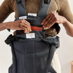 Bæreseler, Strækvikler & Bærestole|BABYBJORN BabyBjörn Harmony Bæresele 3D Mesh, Anthracite Grå