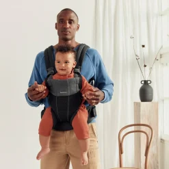 BABYBJORN Bæreseler, Strækvikler & Bærestole-BabyBjörn Harmony Bæresele 3D Mesh,