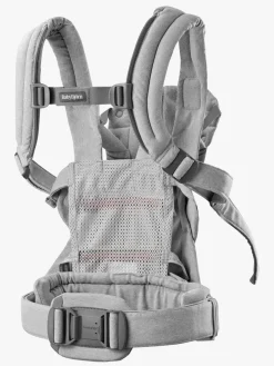 Bæreseler, Strækvikler & Bærestole|BABYBJORN BabyBjörn Harmony Bæresele Woven, Light Grey Melange Grå