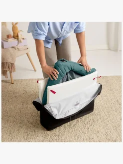 Børnesenge & Tilbehør|BABYBJORN BabyBjörn Light Weekendseng inkl. Overtrækslagen, Dark Green