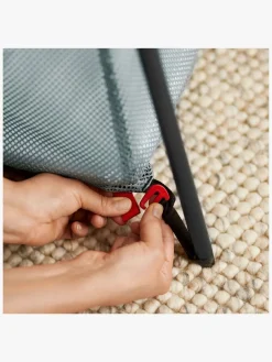 Børnesenge & Tilbehør|BABYBJORN BabyBjörn Light Weekendseng inkl. Overtrækslagen, Dark Green