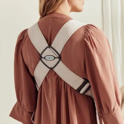 Bæreseler, Strækvikler & Bærestole|BABYBJORN BabyBjörn Mini Bæresele 3D Jersey, Lys Beige