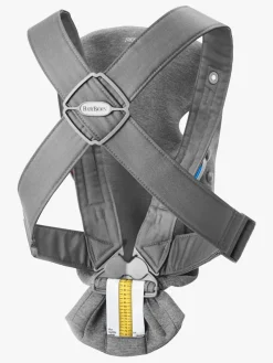 Bæreseler, Strækvikler & Bærestole|BABYBJORN BabyBjörn Mini Bæresele 3D Jersey, Dark grey Grå