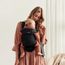 Bæreseler, Strækvikler & Bærestole|BABYBJORN BabyBjörn Mini Bæresele 3D Mesh, Sort