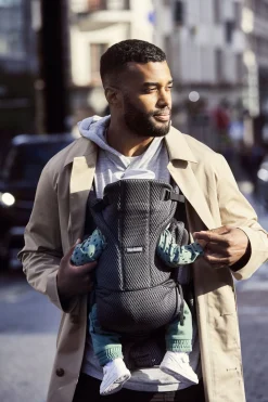 Bæreseler, Strækvikler & Bærestole|BABYBJORN BabyBjörn Move Bæresele 3D Mesh, Anthracite Grå