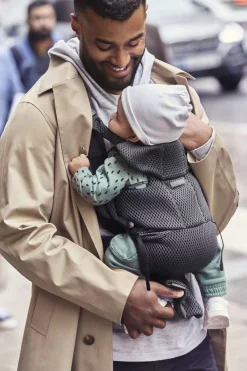 Bæreseler, Strækvikler & Bærestole|BABYBJORN BabyBjörn Move Bæresele 3D Mesh, Anthracite Grå
