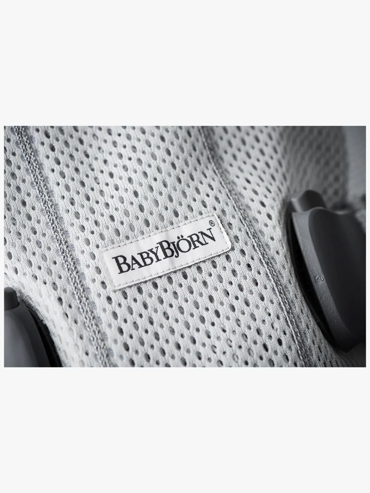 BABYBJORN Bæreseler, Strækvikler & Bærestole-BabyBjörn One Air Bæresele Mesh, Sølv