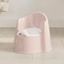 BABYBJORN Badeværelset-BabyBjörn Pottestol, Powder Pink/White