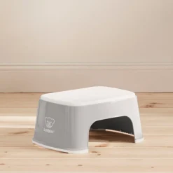 Badeværelset|BABYBJORN BabyBjörn Skammel, Grey/White Grå