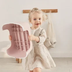 Badeværelset|BABYBJORN BabyBjörn Skammel, Powder Pink/White Lyserød