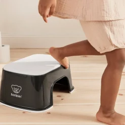 Badeværelset|BABYBJORN BabyBjörn Skammel, Sort/Hvid