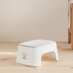 Badeværelset|BABYBJORN BabyBjörn Skammel, White/Grey Hvid