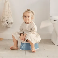 Badeværelset|BABYBJORN BabyBjörn Smart Potte, Deep Blue/White Blå