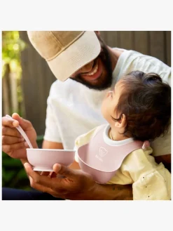 Spisetid|BABYBJORN BabyBjörn Spisesæt 3 Dele, Lys Rosa Lyserød